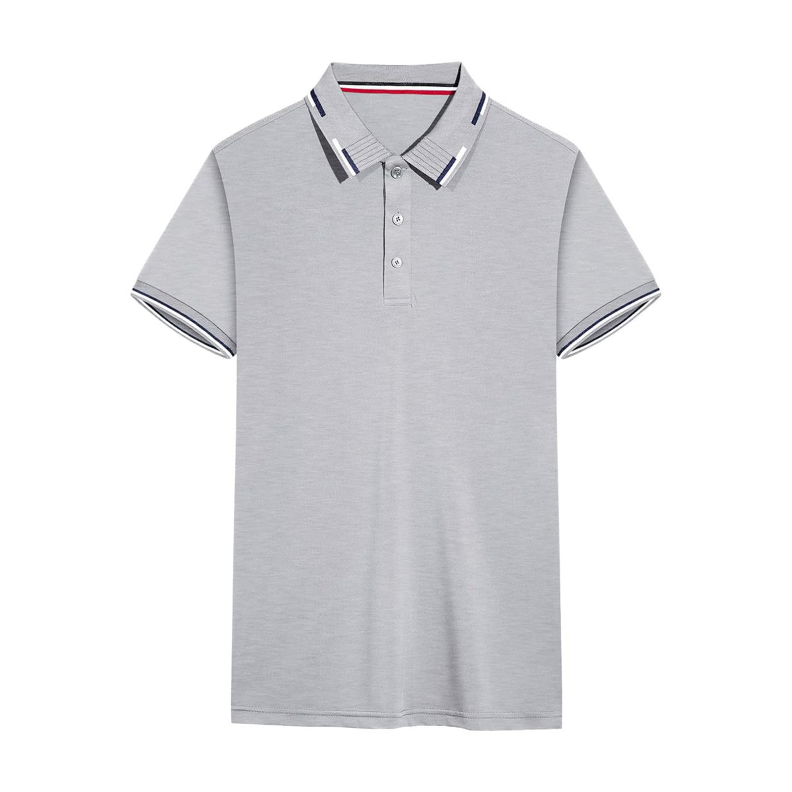 Camisetas Polo Hombre Verano Viajero Cuello Oficina Manga Corta