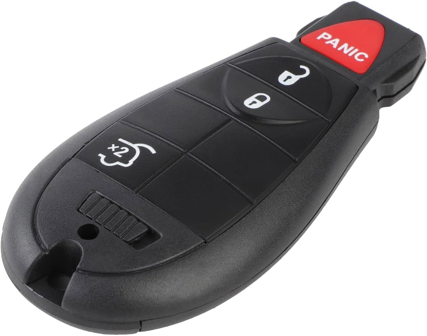 TOP-VIGOR Keyless Entry Remote Key Fob Replacement 433MHz Compatible with Jeep Grand Cherokee Commander 2008 2009 2010, Smart Chip 4 Button for M3N5WY783X IYZ-C01C