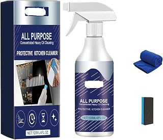 Kitchen Grease Foam Cleaner Set - Removes Stubborn Oil Stains, Burn Marks & Grime, Fresh Scent(1PCS)