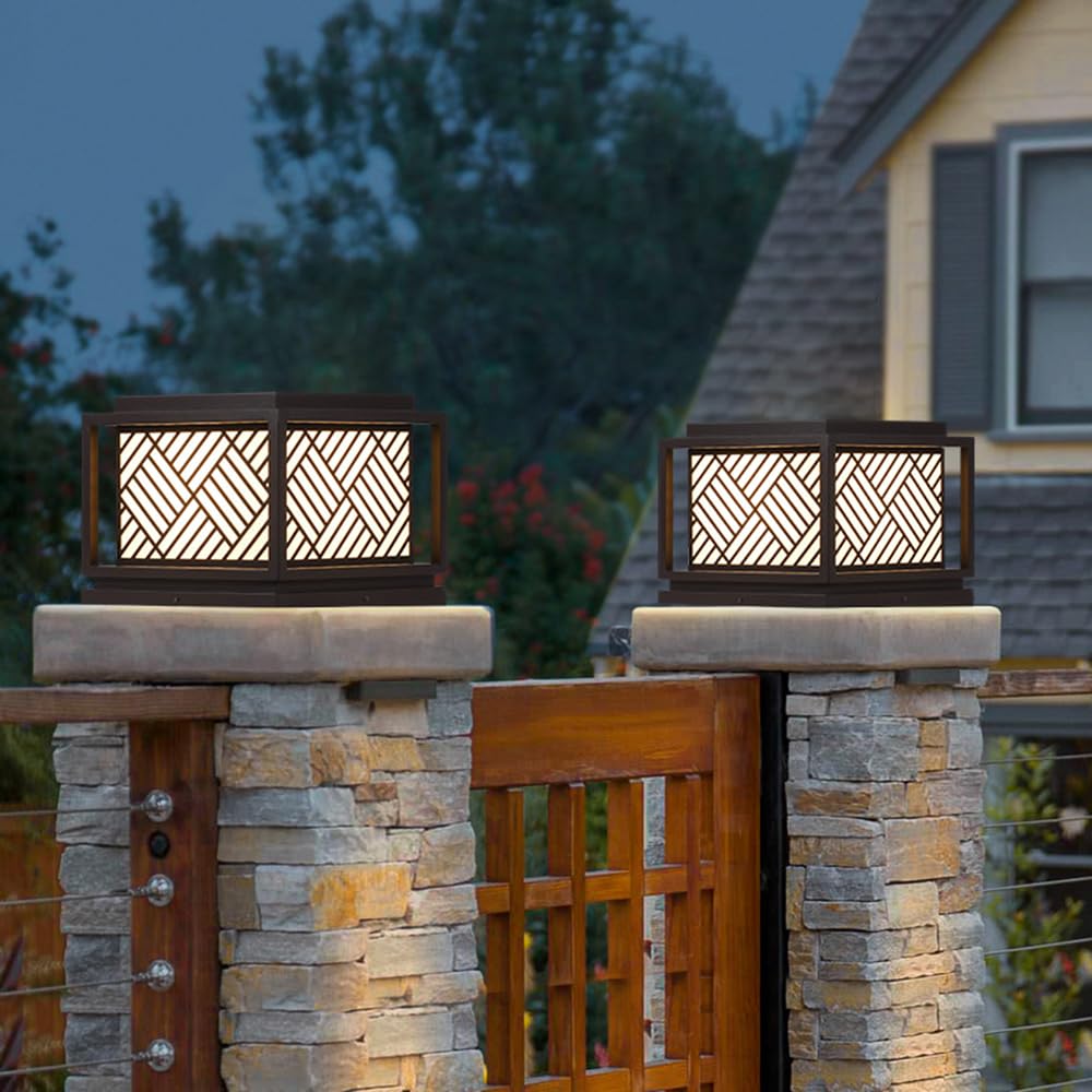 Iluminación Exterior Para Postes, Con Cableado Fijo, Resistente
