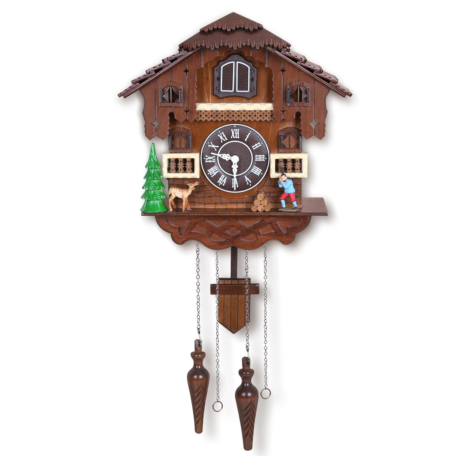 こ*ん様 オールドAdam William キュー Amazon.com: Kendal Cuckoo Clock Large Vintage Wall Clock