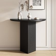 Modern Console Table,Small Entryway Tables with Open Storage Space,Behind Sofa Creativity Table,for Entry Way,Hallway,Couch,Living Room,Kitchen,Foyer,Rustic