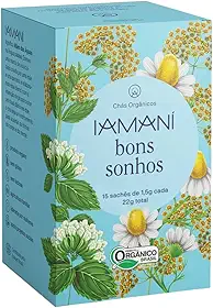 Chá Iamaní Bons Sonhos Camomila Calmante Melissa Orgânicos