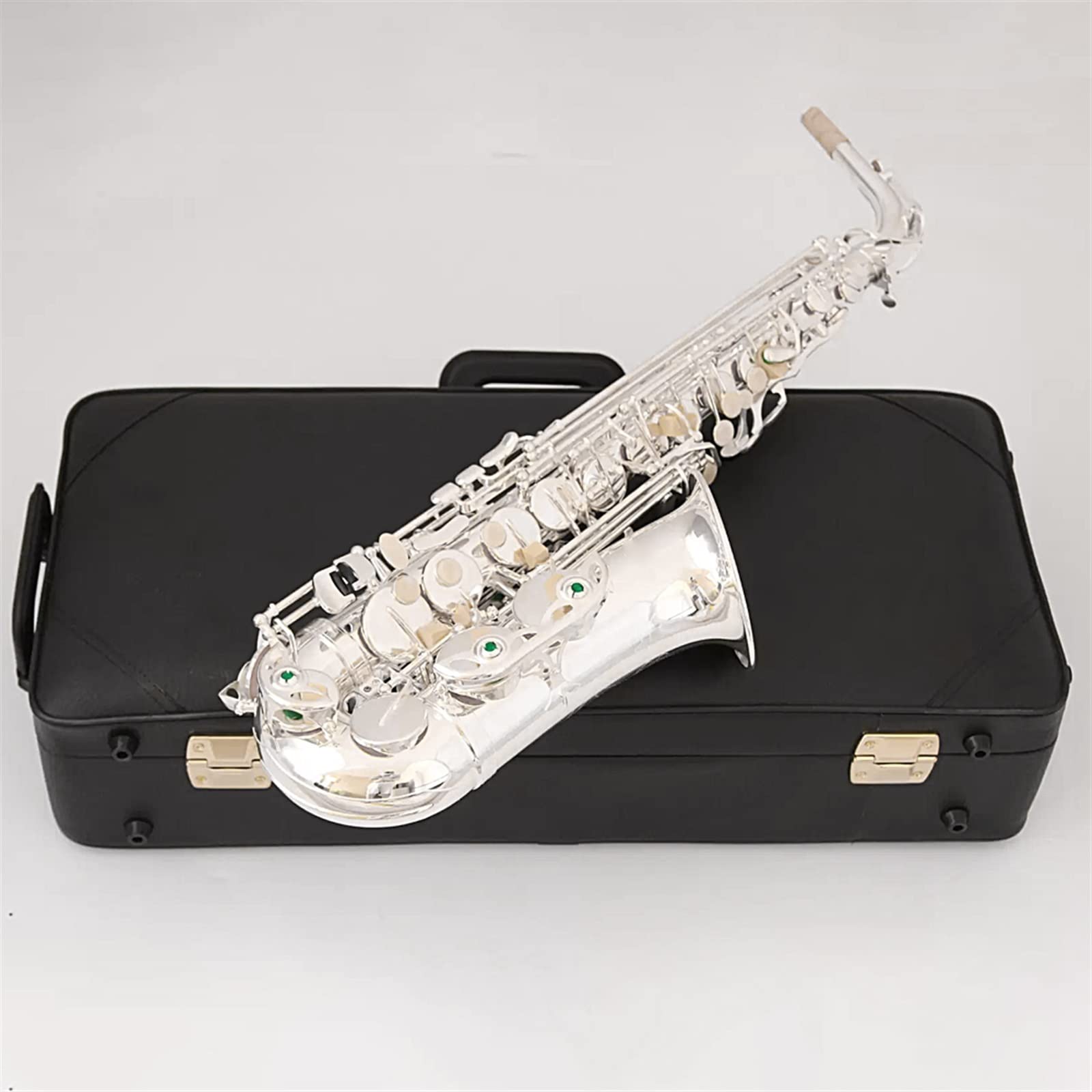 Sax Studente Sassofono Contralto Professionale EB Francia Strumento Artigianale Placcato Argento Sax Contralto