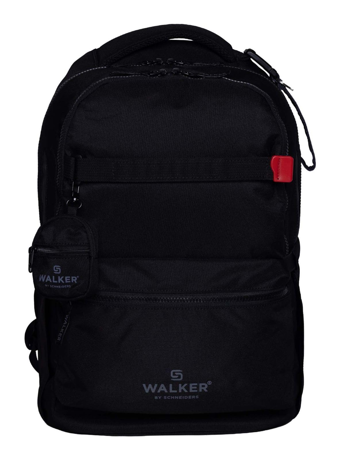 Walker mochila escolar con compartimento para portátil Rey Backpack 29L Black negro