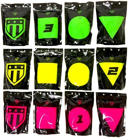 Triumph Systems Pop Packs - 96 Bursting Target Bags - Splattering Targets - Reactive Targets for Shooting - Gun Target Practice - Shotgun Targets - Visible Targets