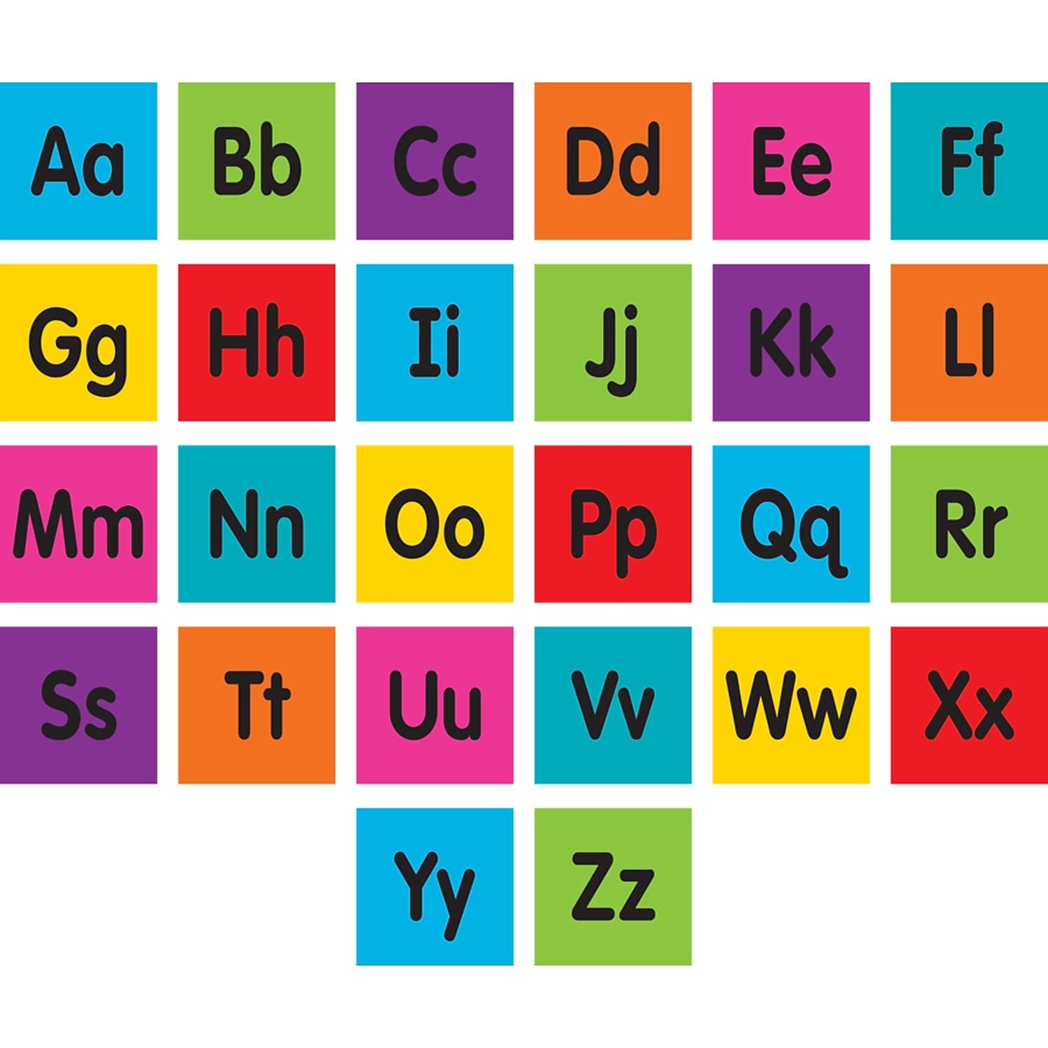 Teacher Created Resources Spot On Carpet Markers: Alphabet - 4" (TCR77004) โ image 1