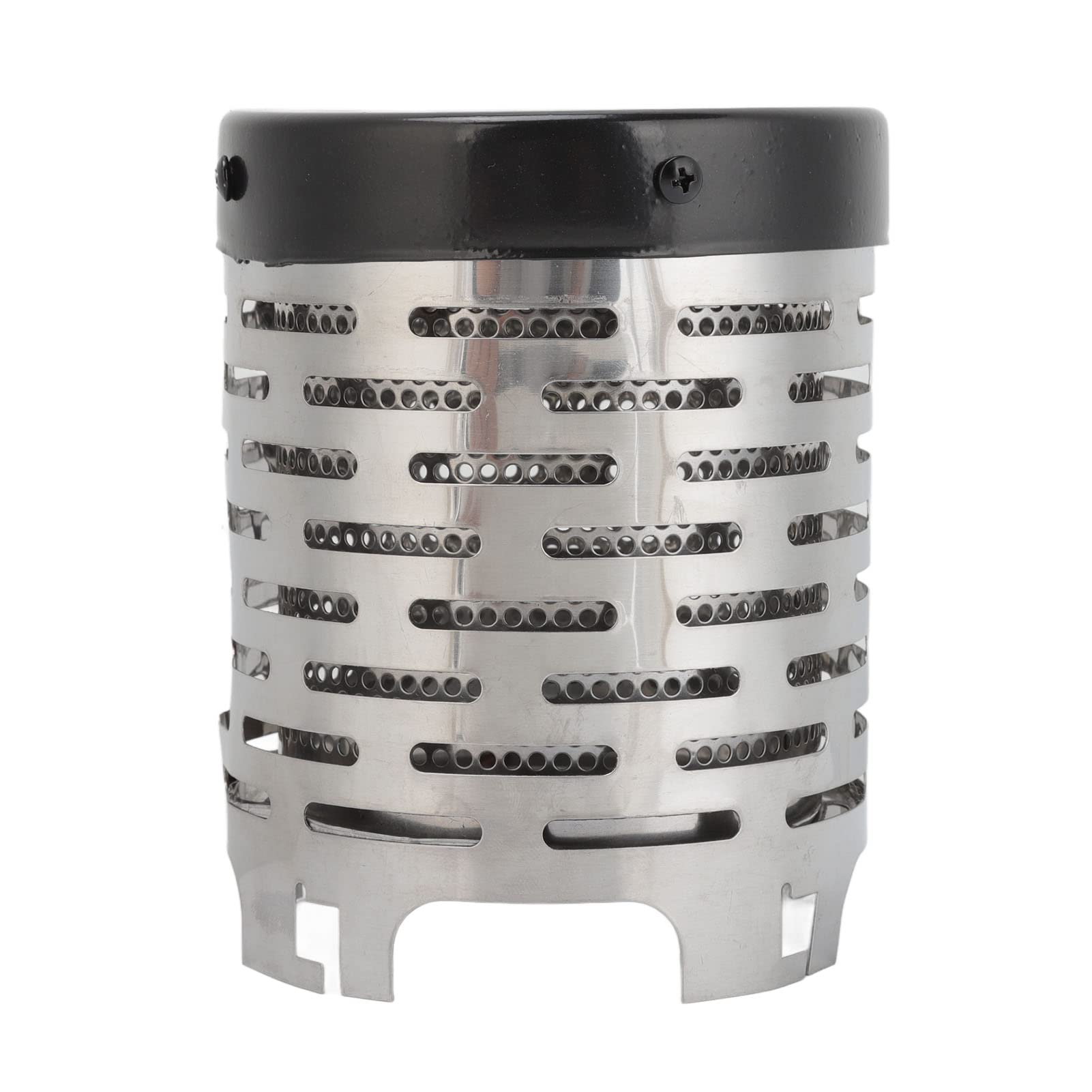 Camping Heater, Namiot Grzejnik z uchwytem zapobiegającym oparzeniom, ogrzewanie kuchenki, mini grzejnik ze stali nierdzewnej bezpieczny na zewnątrz