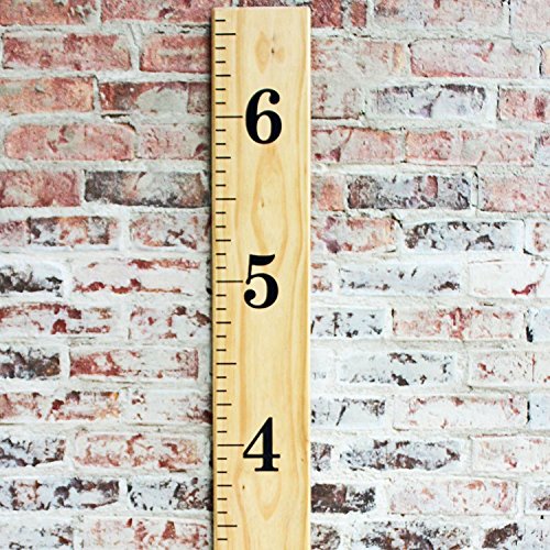 Little Acorns Diy Vinyl Growth Chart Ruler Decal Kit, Jumbo Numbers #TOP3