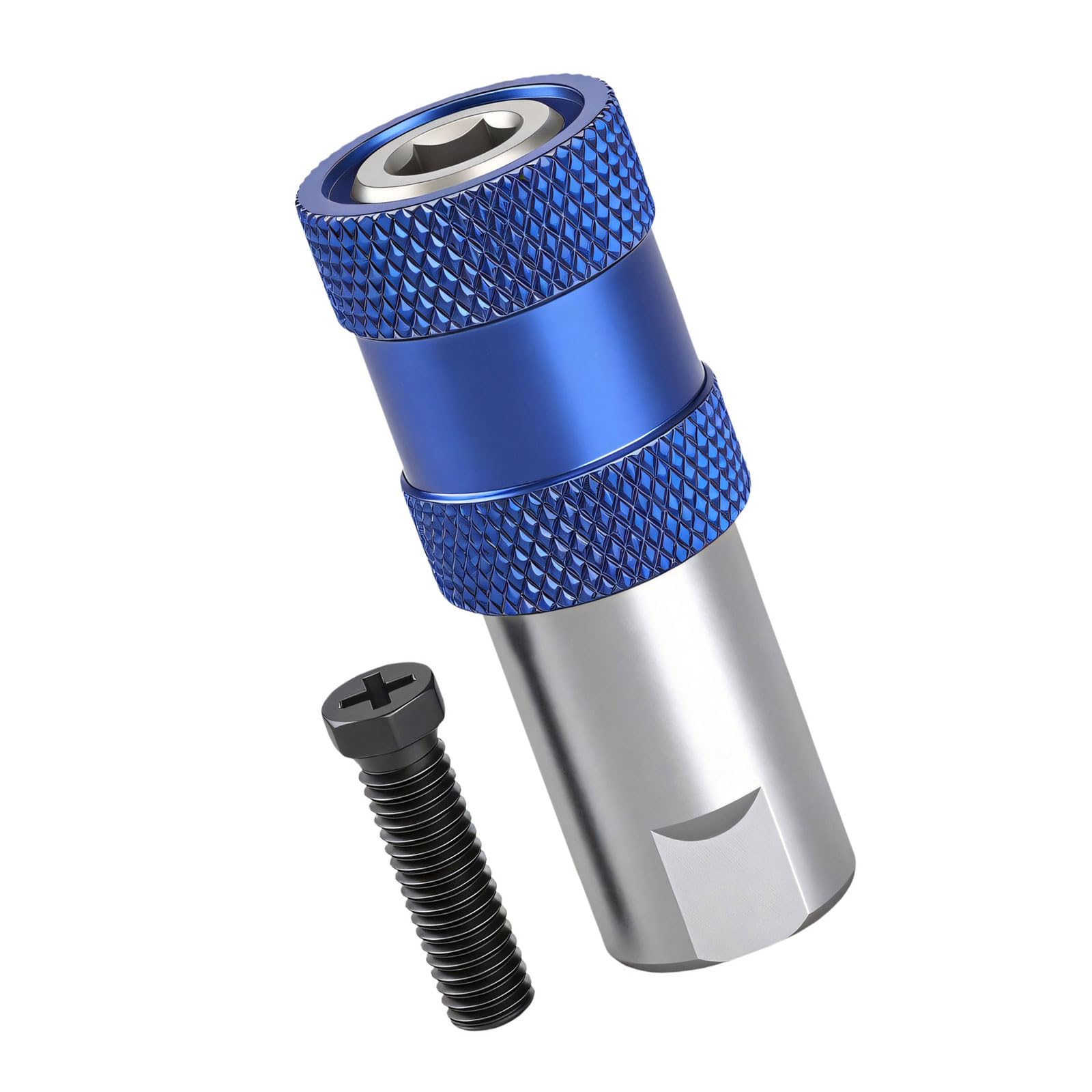 Screwdriver Bit Holder 1 / 4Inch Hexagon Shank Adjustable Screw Depth Screwdriver Drill Bit Holder Extension Fast Change Drill