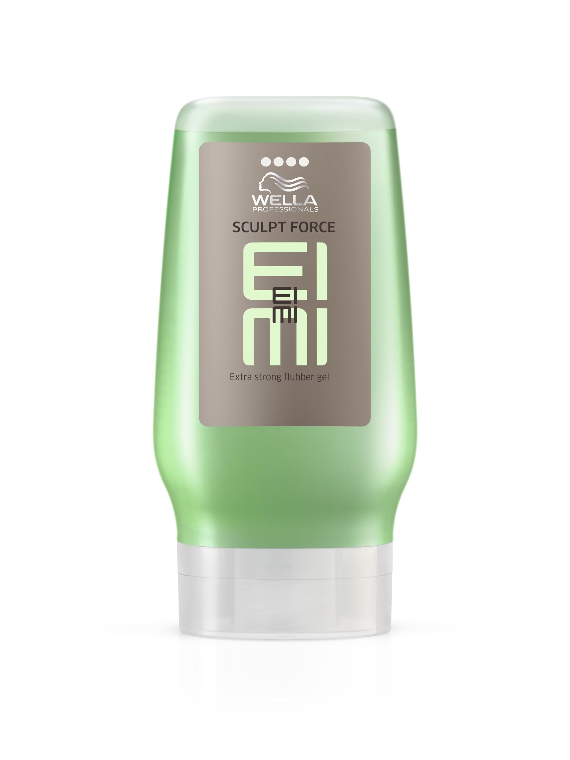 Wella EIMI Professionals Sculpt Force Gel de Coiffage | Gel Mousse Coiffant Fixateur Professionnel |Idéal pour tout type de cheveux | 125ml