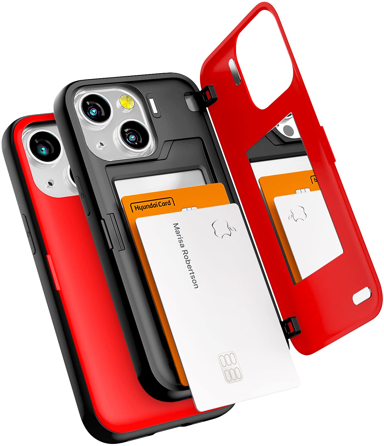 Amazon.co.jp: Goospery iPhone 13 Mini 用 ケース 背面 カード 収納