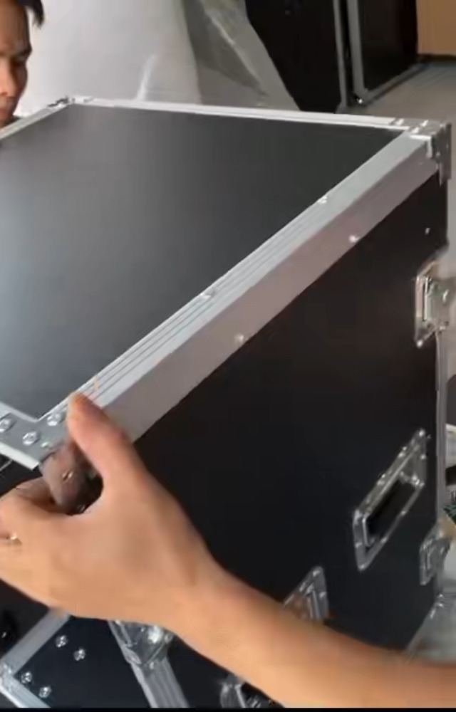 Amazon.com: 12U PA DJ Pro Audio Rack Road Case with Slant Mixer