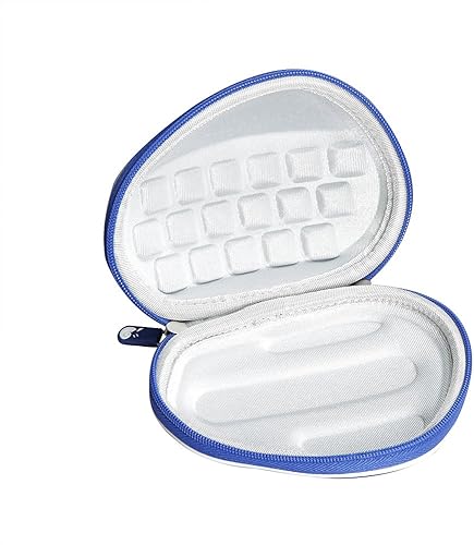 Vista 25 de Hermitshell Estuche rígido de viaje para mouse inalámbrico Logitech MX Master/Master 2S Negro + rojo