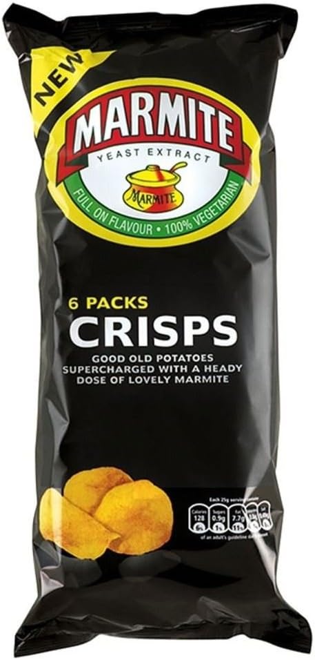 Crisps - Marmite (6x25g) - Pack of 2
