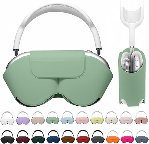 Miniatura 10 de Maxjoy para Apple Airpods Max Funda Inteligente, Funda Protectora de Cuero PU Suave Accesorios para Airpod Max con Modo de Suspensión, Funda de
