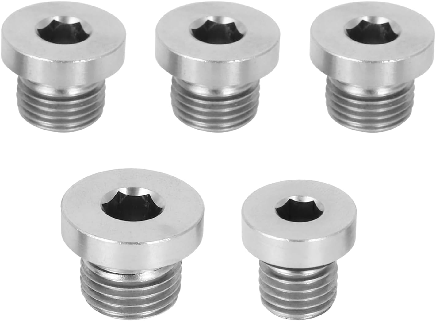 MOTOPARTY Oil Drain Plug Kit fits for Polaris General/Ranger/RZR 900 XP