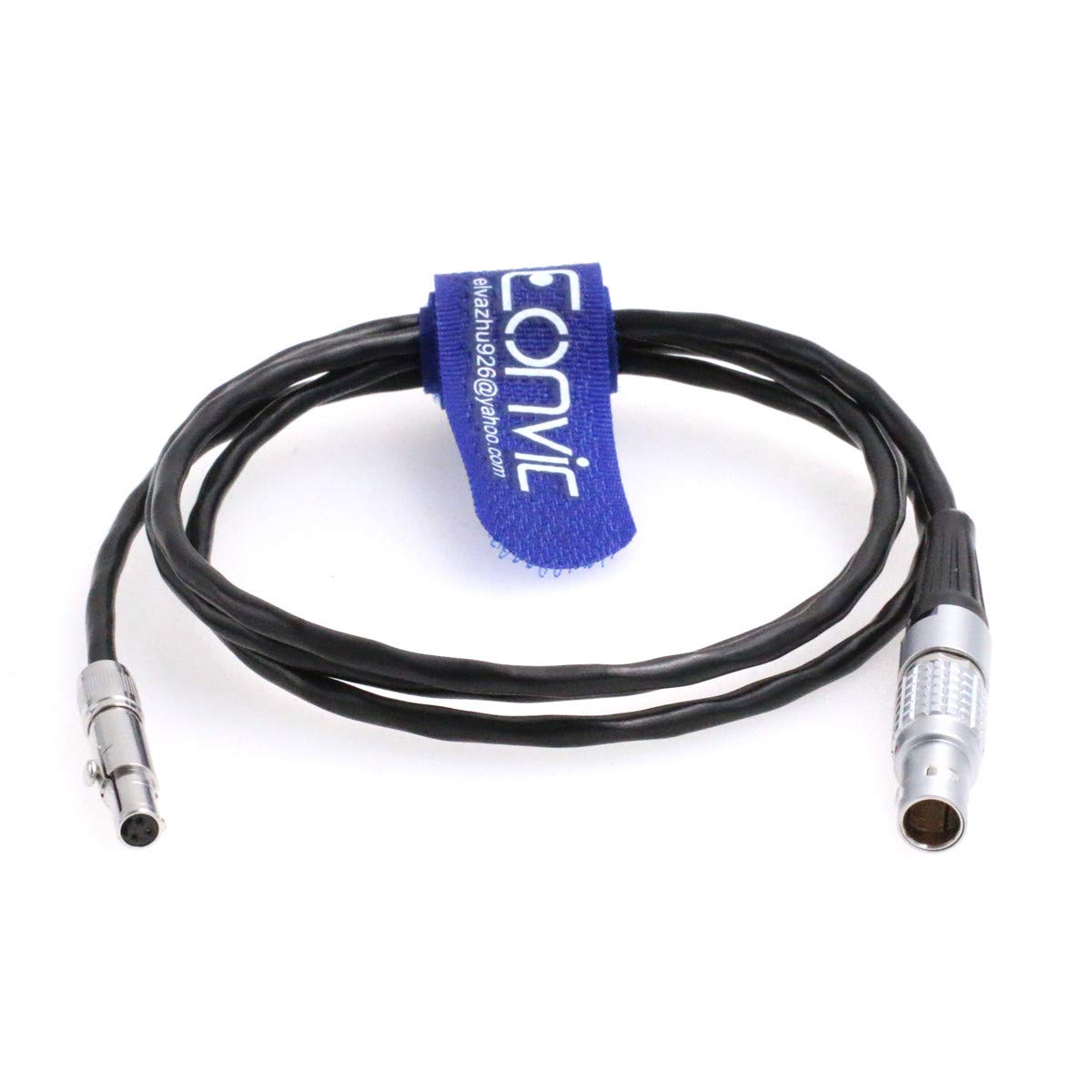 Eonvic Odyssey 7Q Monitor Power Cable- NSC3F to 0B 2 Pin ARRI Camera Monitor Power Cable