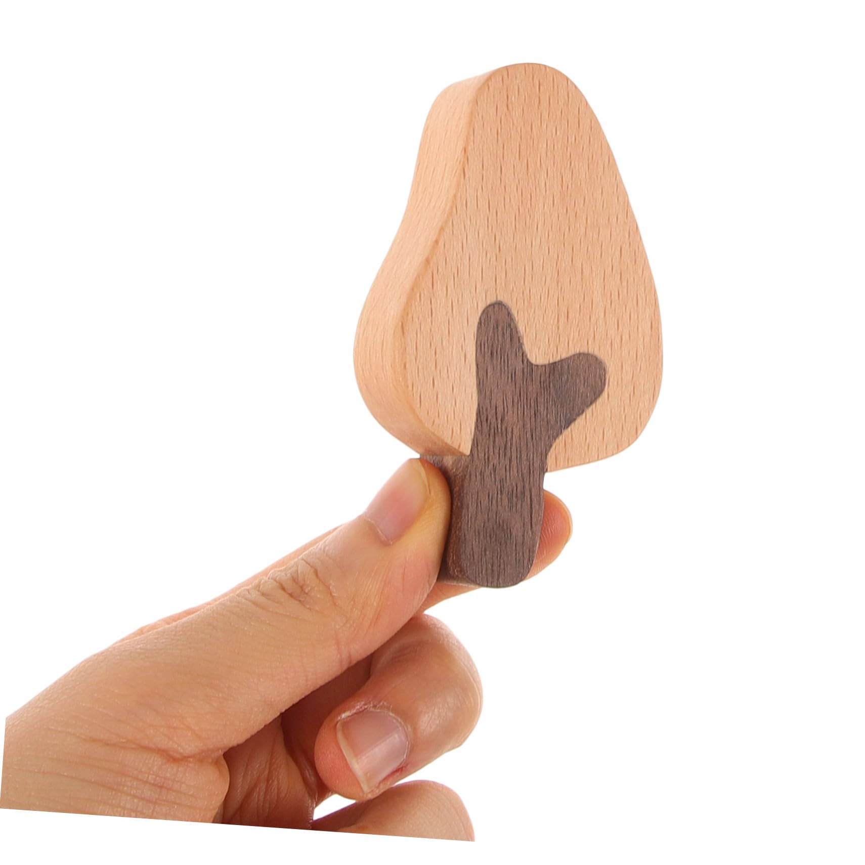 OSALADI Unique Fruit Tree Drawer Pull Handle Small Strawberry Tree Knob for Bedroom Wood Material Pull