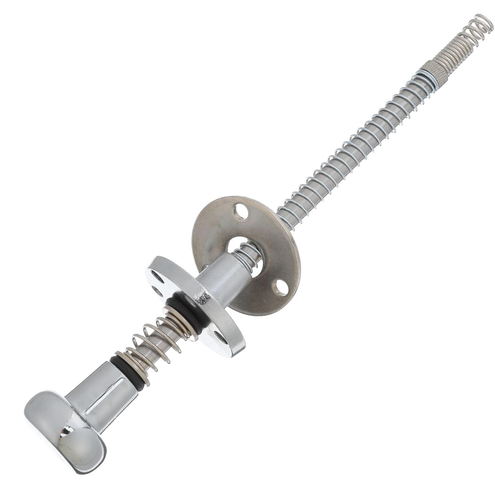 iplusmile Pinball Machine Alloy Spring Lever Silver Mushroom Head, 190mm Arcade Game Shooter Rod for Pinball Machine Control and Replacement Parts, Suitable for Home Retro Gaming