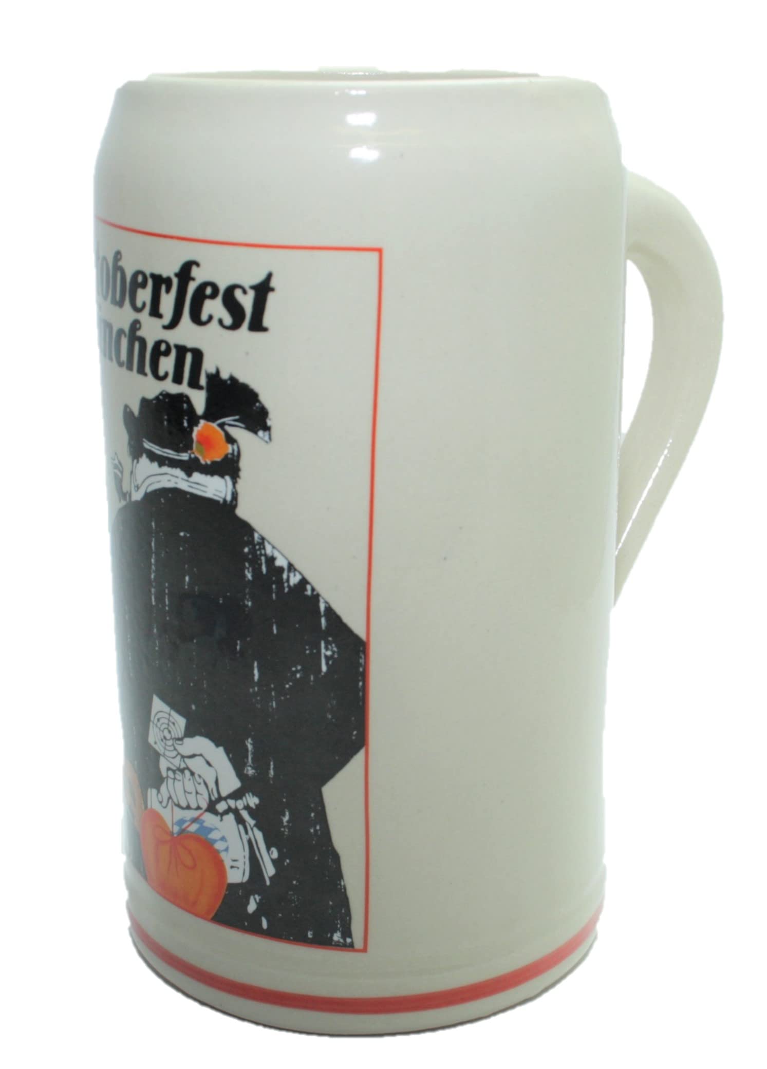 Steinfixx Original Oktoberfestkrug 1985 - Jahrgangskrug 1 Liter Steinkrug