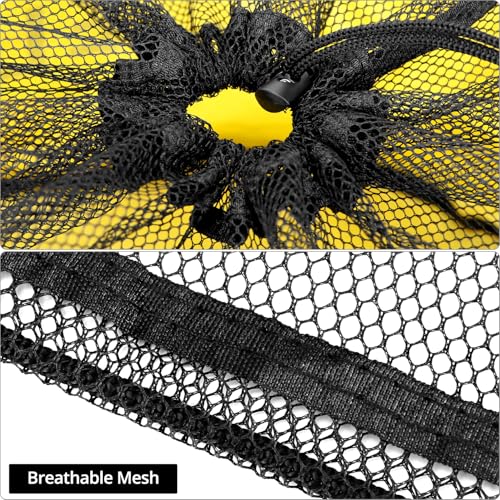 Image of QWORK 4-Pack Waterproof RV Hose Bag Storage - Includes Fresh Water, Black Water, Electrical & Accessories Bags - Heavy-Duty Breathable Mesh, Sewer Hose Storage Bag