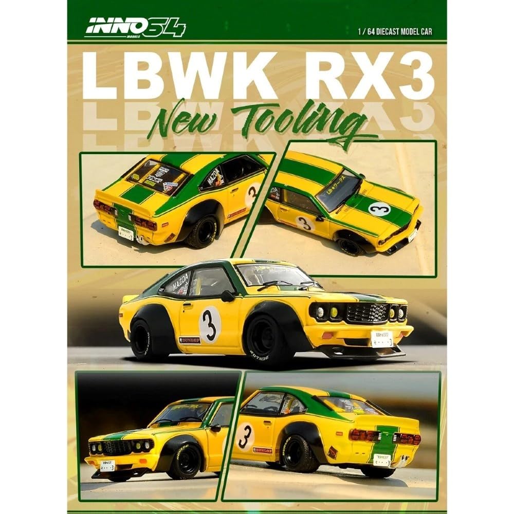 Amazon | Inno Models 1/64 LB-WORKS Mazda RX3 Savanna 完成品