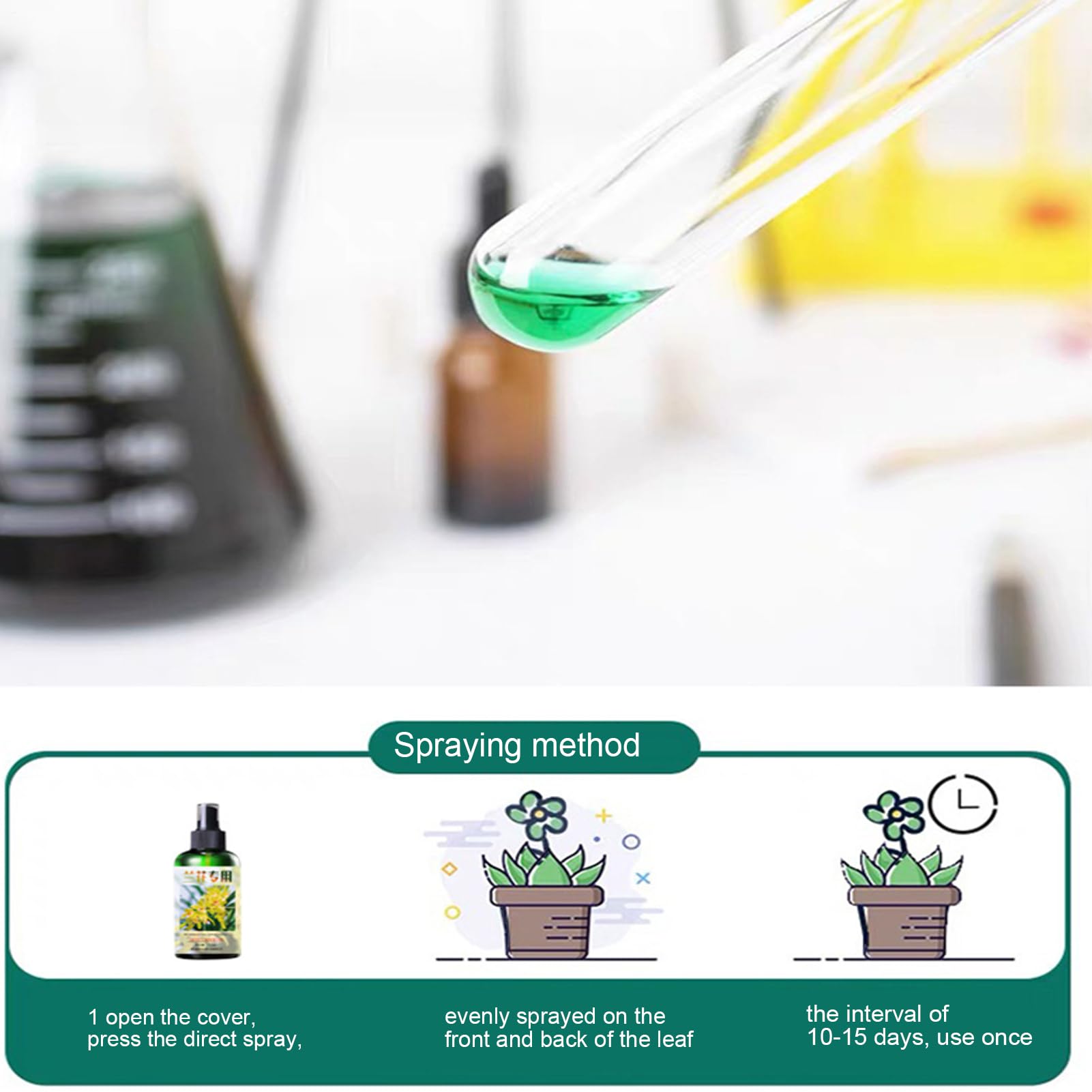 Alimento para plantas de orquídeas | Fertilizante líquido de enraizamiento | Fertilizante líquido para orquídeas | Spray de niebla de orquídeas | Fertilizante natural para orquídeas | Niebla compacta