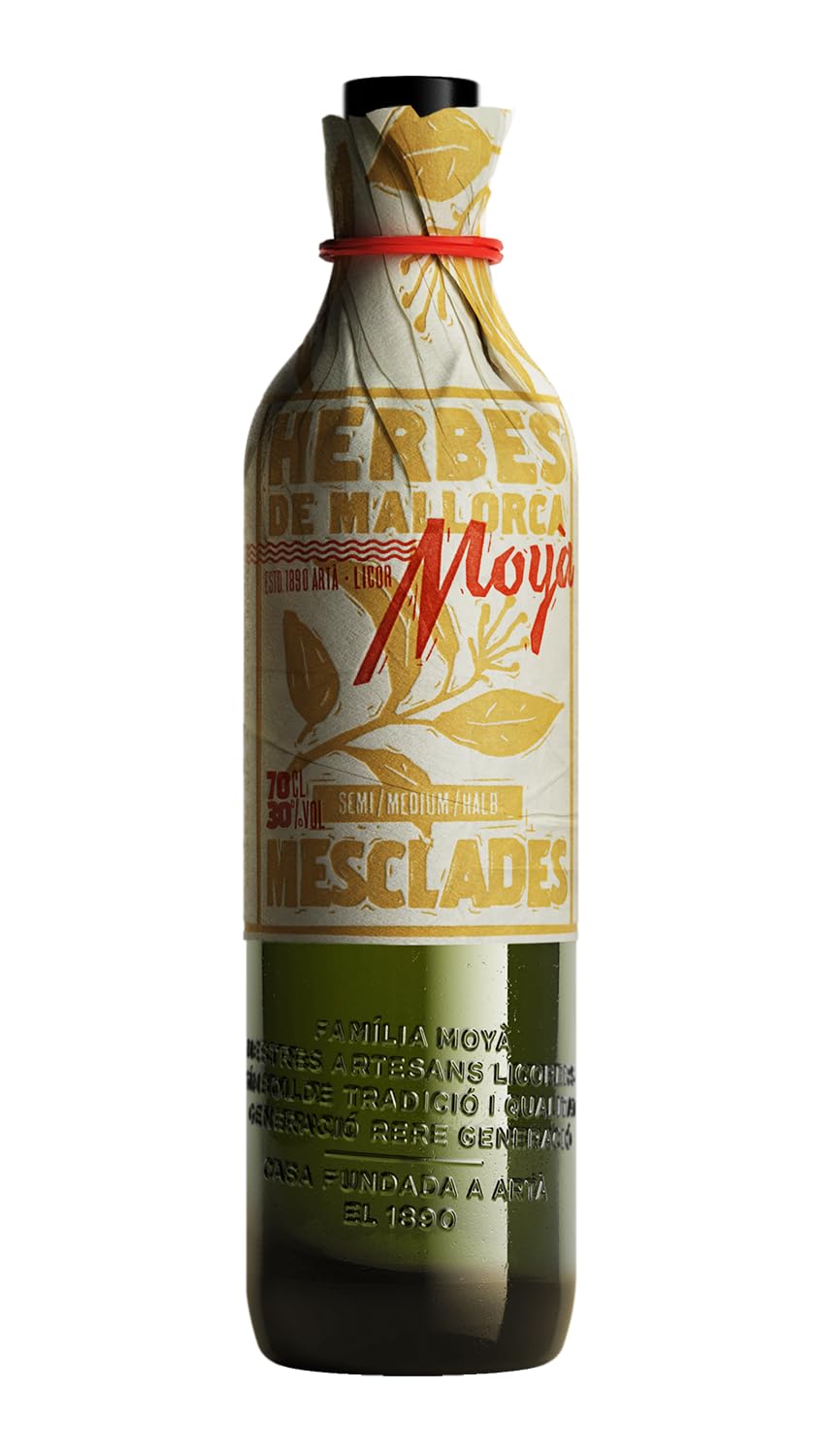 Licores Moya, Herbes de Mallorca Semi, 0,7l