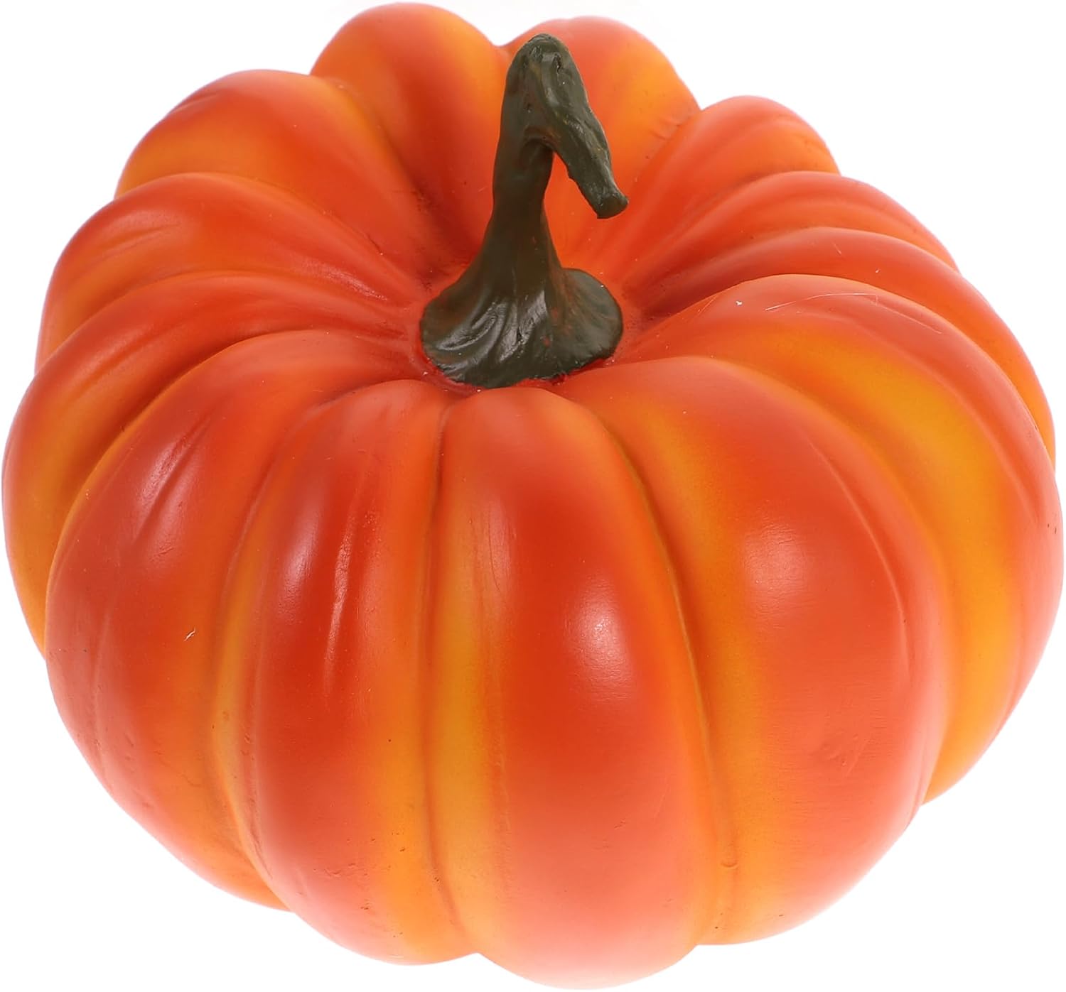 Alipis Resin Halloween Pumpkin Stylish Desktop Ornament Large Gold Pumpkin for Easy to Clean