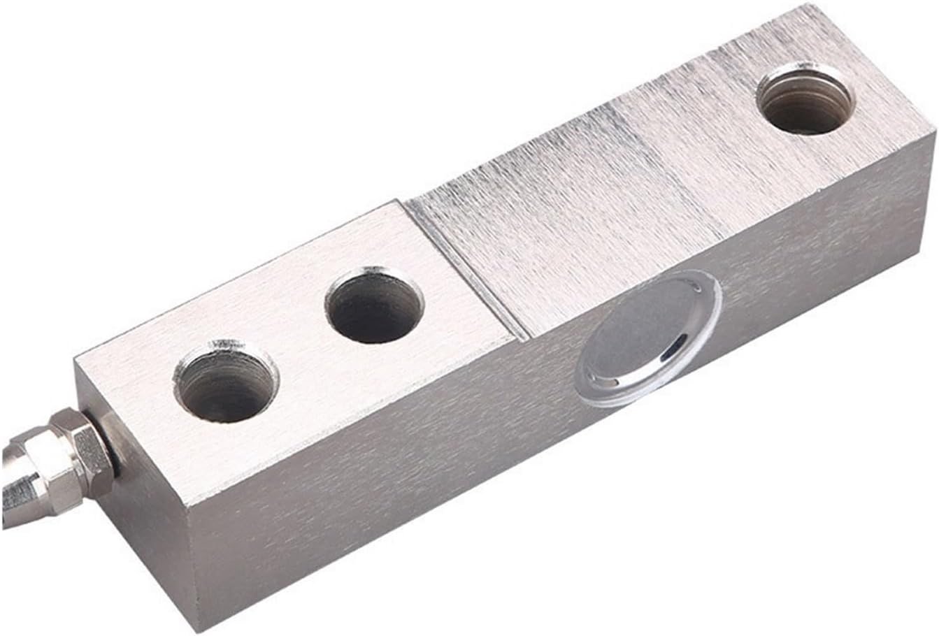Load Cell, High Precision Shear Beam Weighing Load Cell Weight Sensor F-Type Track Crane Scale 100kg 200kg 350kg 300kg 500kg 1t 2t 3t for Hopper Weight High Pressure Tension Weighing(1T) (200kg A)