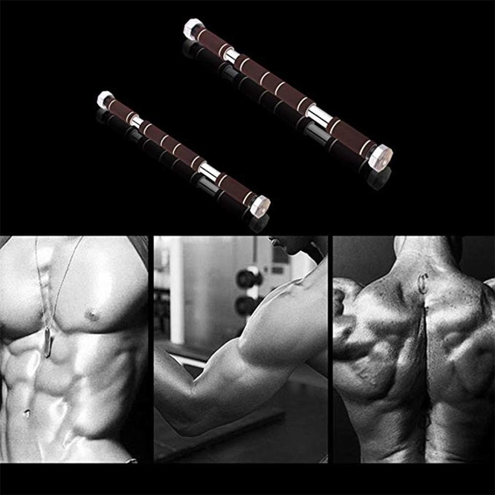 Pull Up Bars HUAHUA Pull Rod Stainless Steel Door Frame Wall-Mounted Fitness bar Without Screw Horizontal bar Strength Training 60-100cm