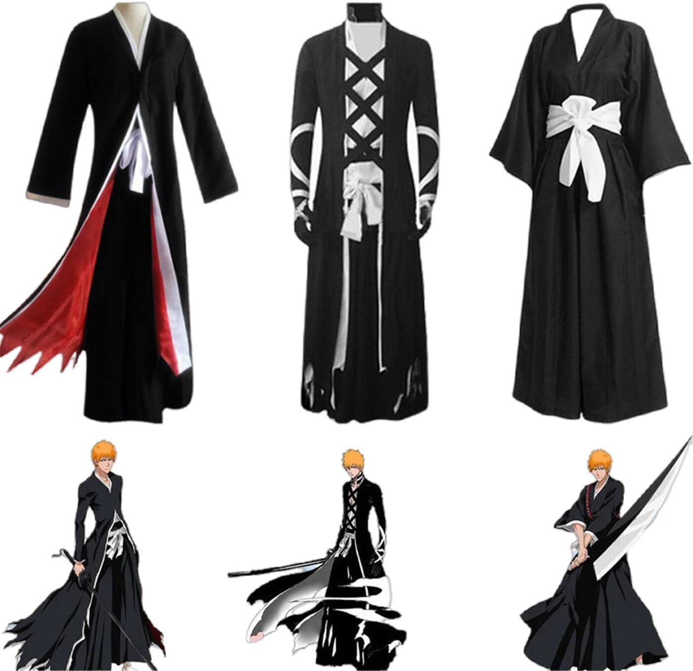 BLEACH　コスプレ　死覇装　COSPA 公式　Mサイズ Amazon.co.jp: BLEACH-ブリーチ- 死覇装(しはくしょう) コスプレ