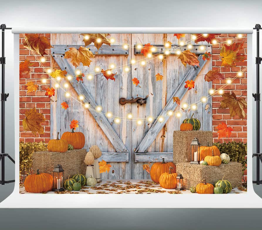 Toile De Fond Automne Rustique 2.4x1.8m - Décoration Fête, Mariage, Baby Shower, Photo