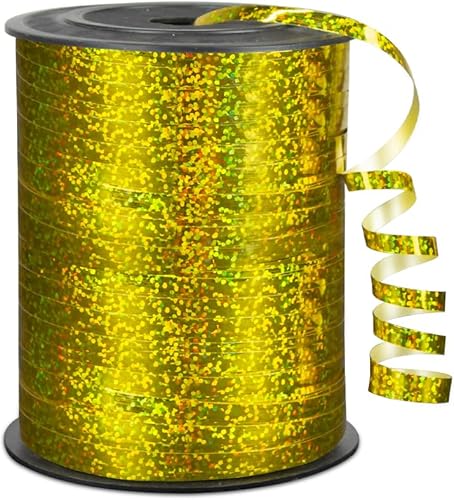 Miniatura 15 de KMER LIFE Cinta rizadora azul brillante de alta calidad, 1/5 pulgadas de ancho x 500 yardas, cintas rizadoras navideñas para envolver regalos