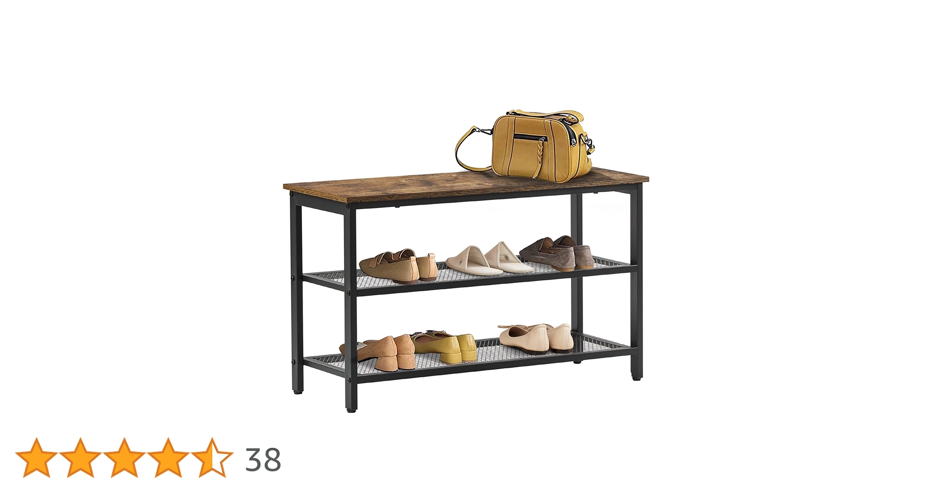 Amazon｜fusehome シューズラック ラック 棚 靴棚 靴箱 木製