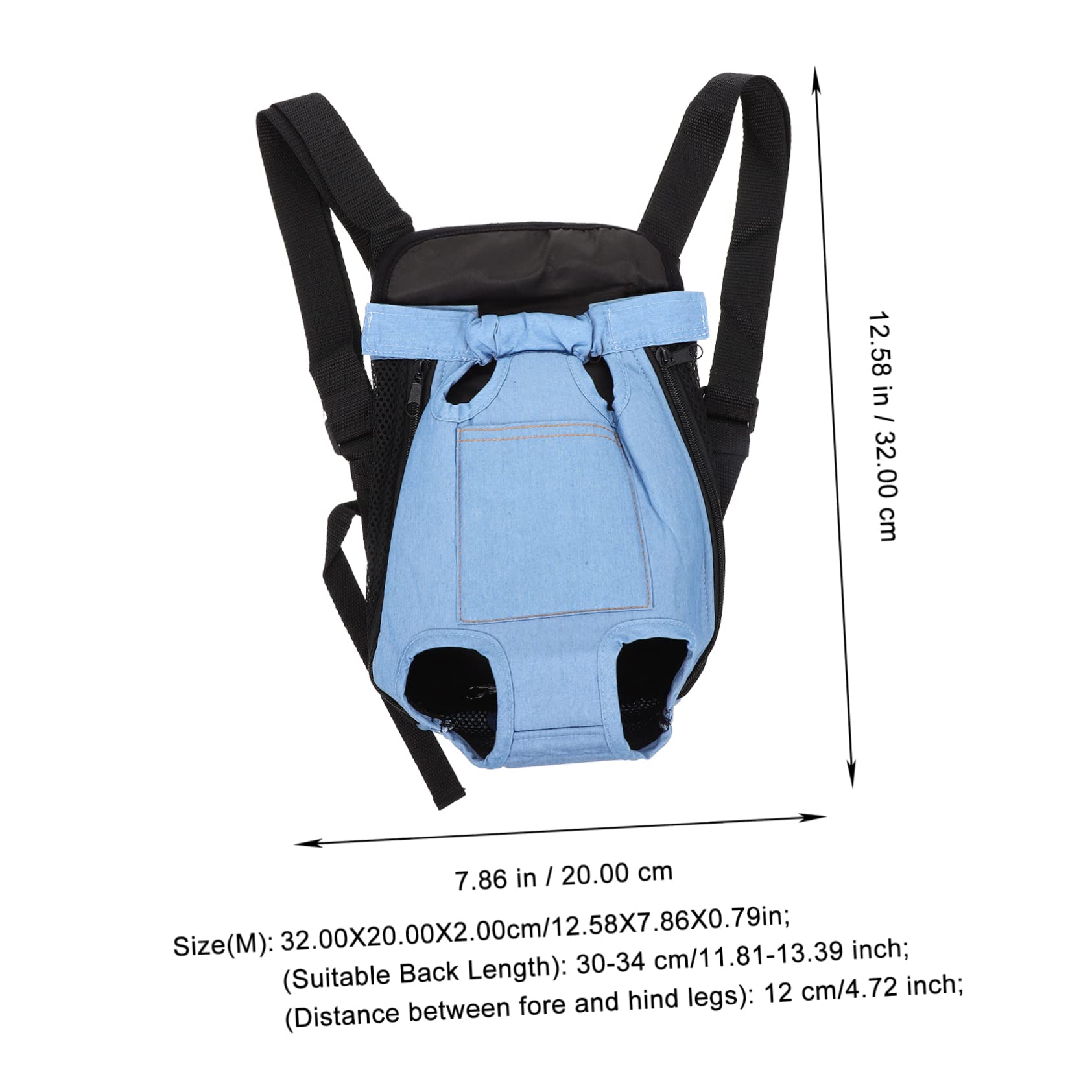 Abaodam Portable Cat Carrier Bag Breathable Outdoor Pet Pouch Lightweight Dog Bag with Durable Design for Cats and Dogs for Travel and Outings Simple Pet Carrying