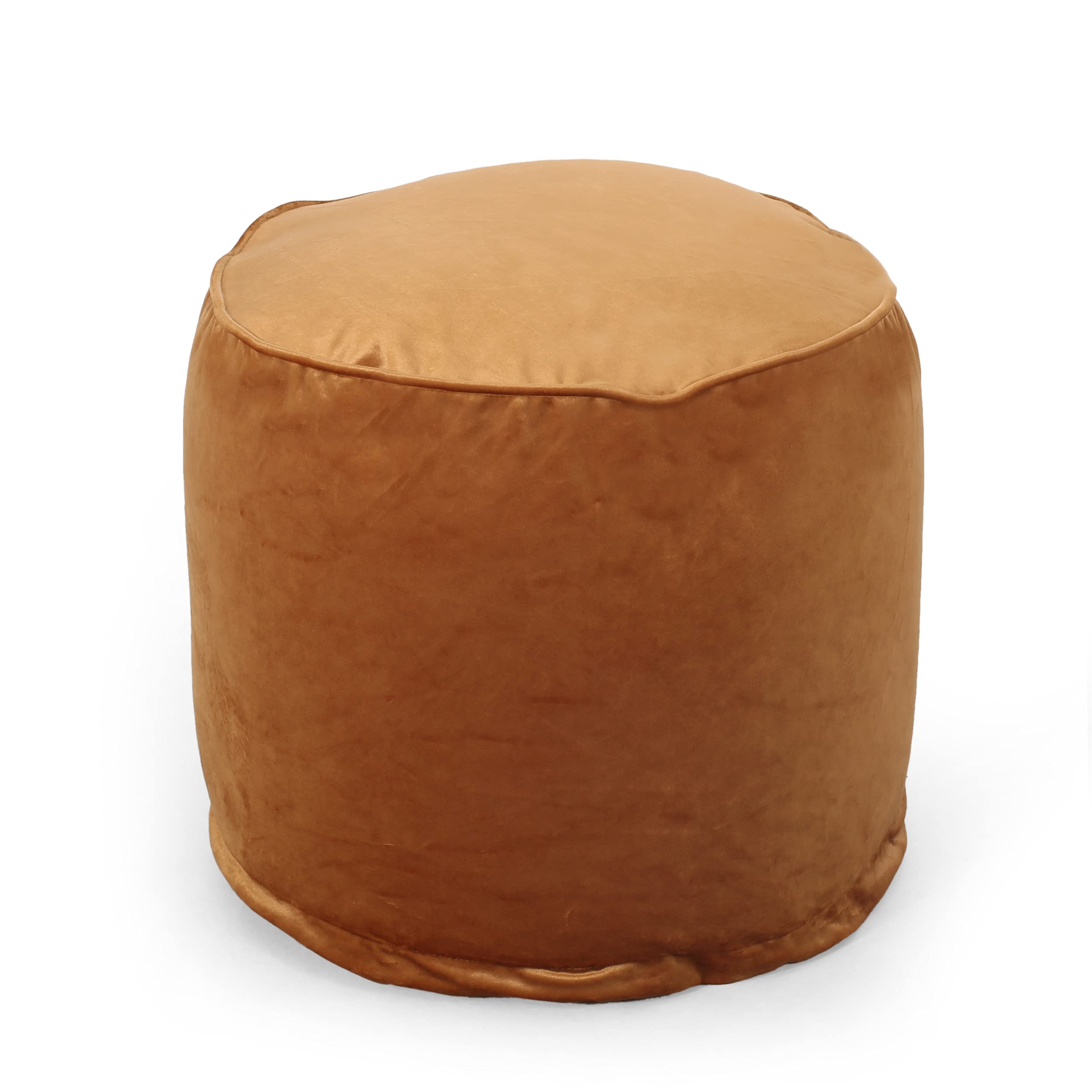 Christopher Knight Home Gwinnett Pouf, Apricot-image-16
