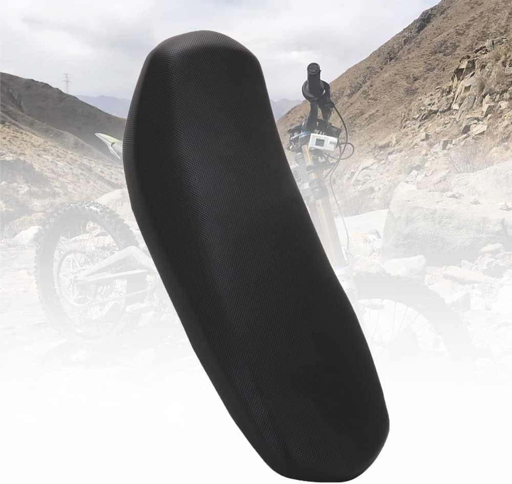 Electric Dirt Bike Seat Cushion for Sur Ron - Black Water-proof Seat Stylish Seat For Surron Sur-Ron Light Bee S/X and 79BIKE Falcon Pro/Falcon GT/X160 X260 Electric Bike