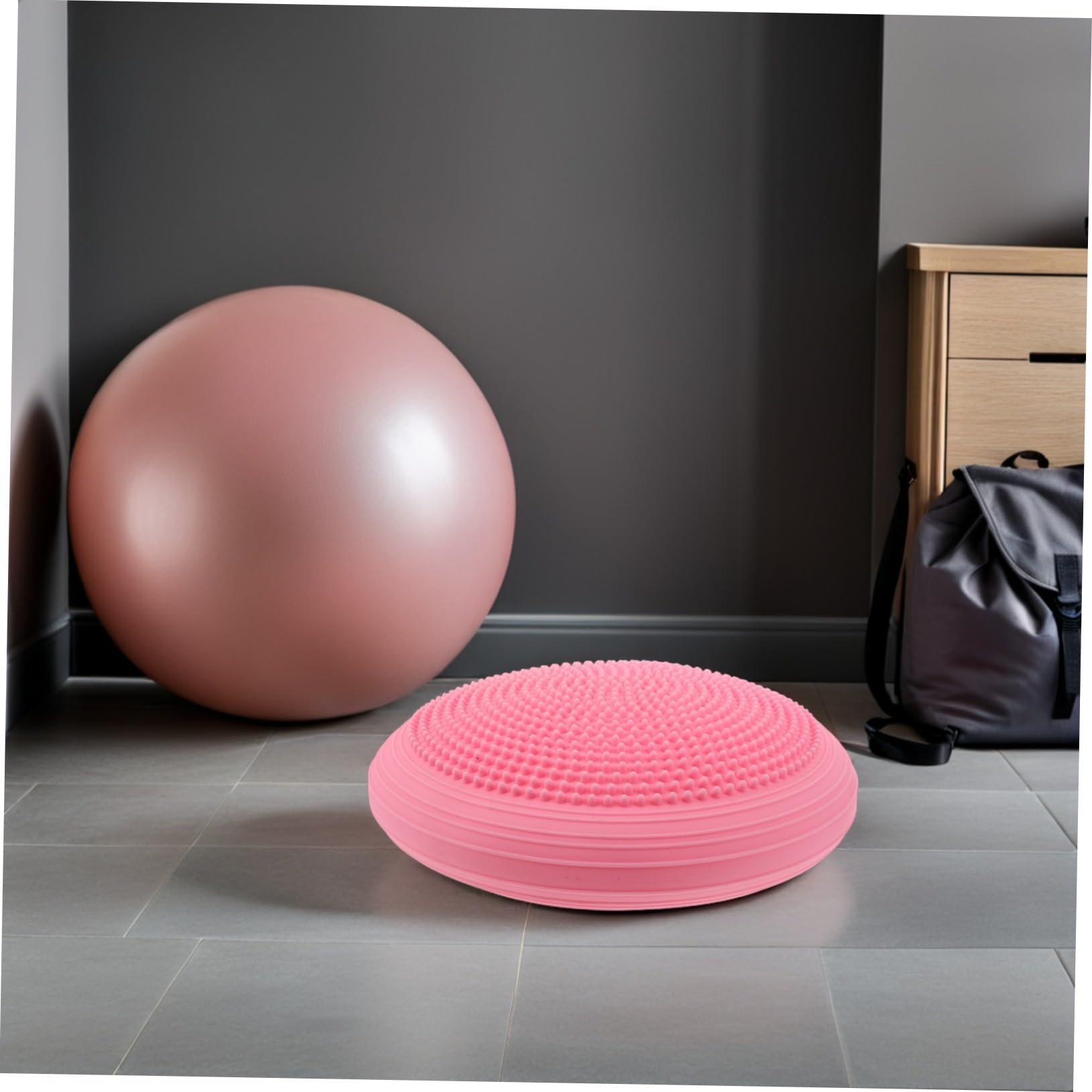 Abaodam Tappetino Spesso Per Esercizi Di Fitness Antiscivolo Per Yoga e Pilates Imbottito Per Ginocchia e Polsi Portatile Per Casa e Palestra