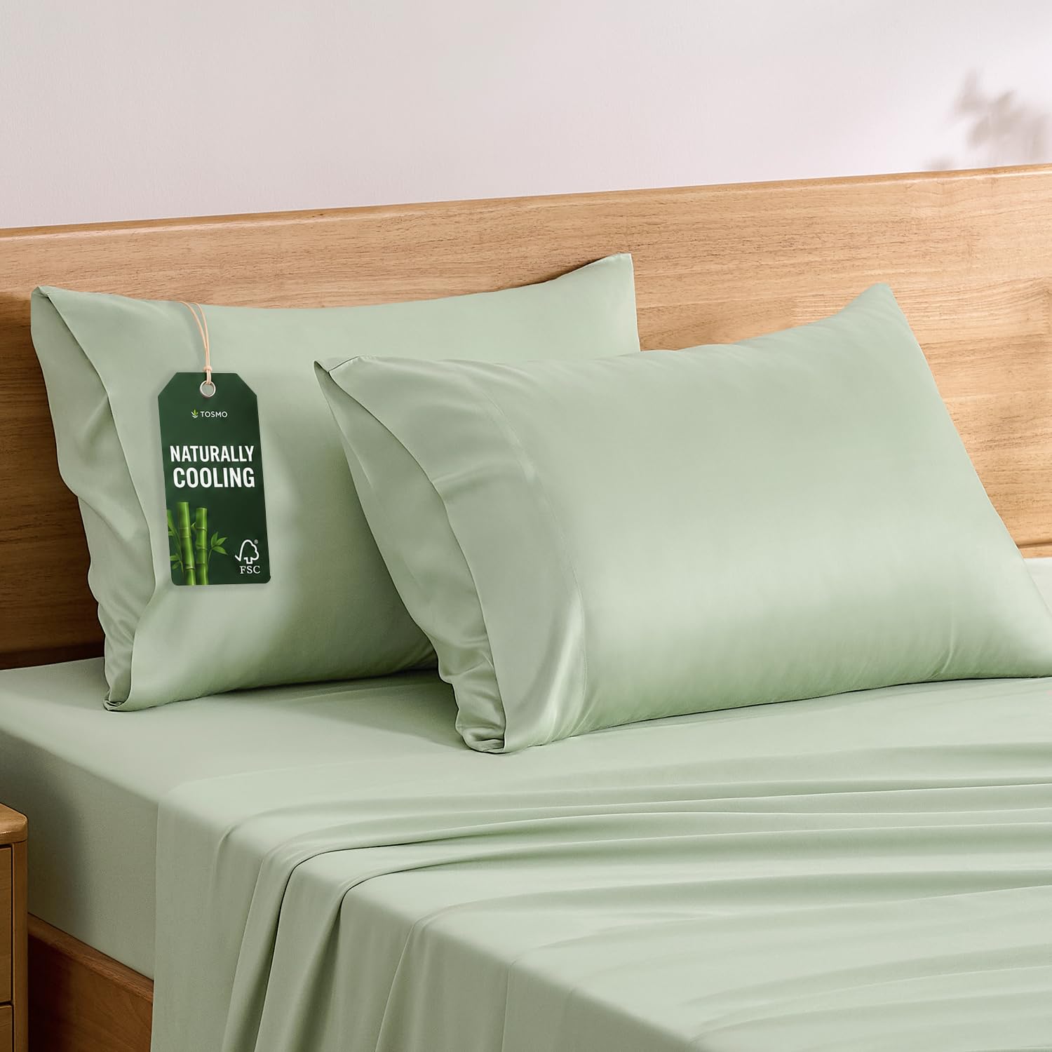 TOSMO Luxury Cooling Pillowcase
