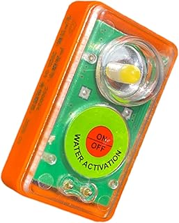 LED Strobe Lights, Life Jacket LED Strobe Lights, High Intensity Beam Rescue Equipment, Marine Safety Devices for Long Ran...