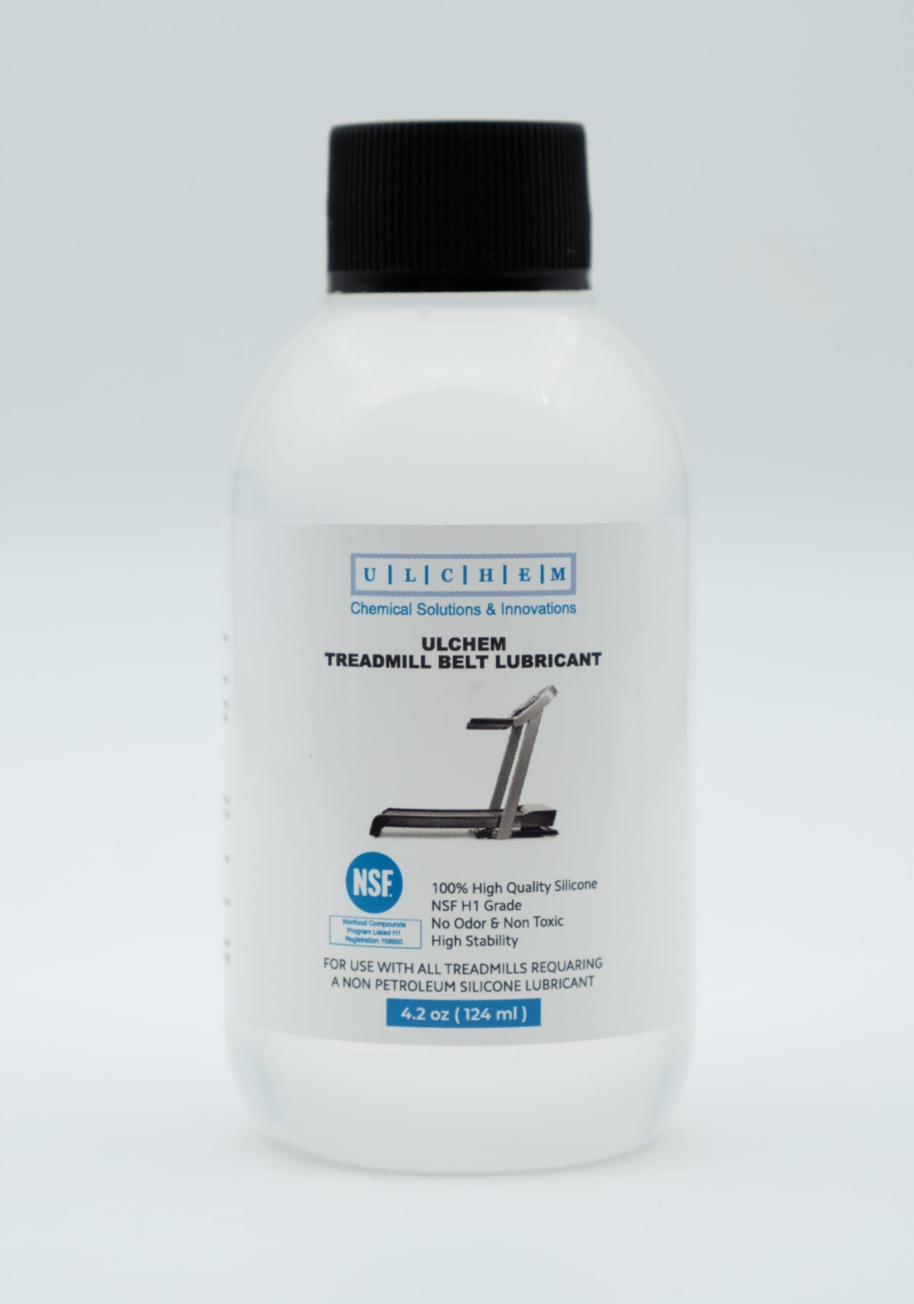 2-Pack 100% Silicone Treadmill Belt Lubricant - 4oz Bottles With Tubes,  Odorless, For Home & Gym Silicone Lube