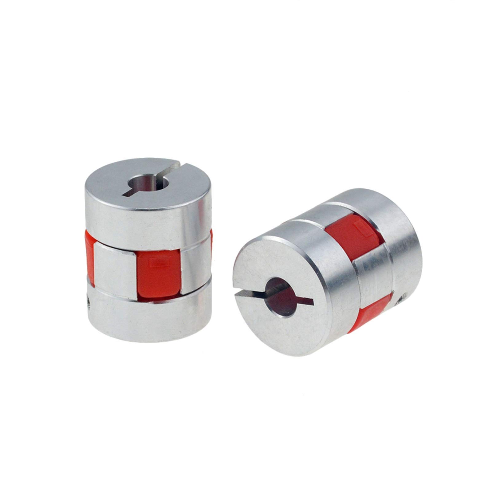 BREAKA Acoplamientos Flexibles de Ciruela de 4 Piezas, tamaño 5 * 8 mm, diámetro Exterior 20 mm, Longitud 25 mm, utilizados principalmente for conectar Motores, Motores Paso a Paso, etc.
