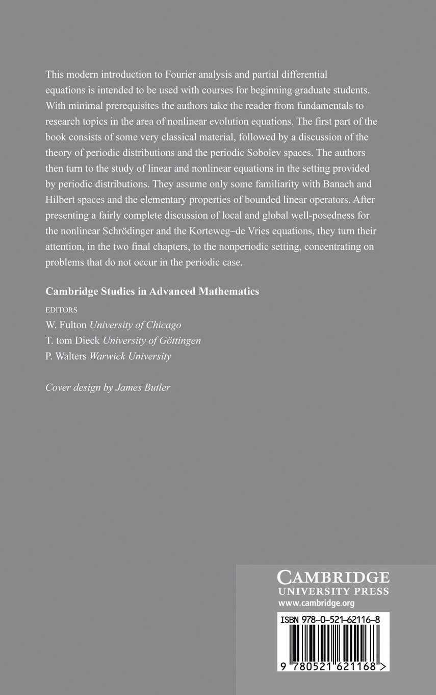 Fourier Analysis and Partial Differential Equations: 70