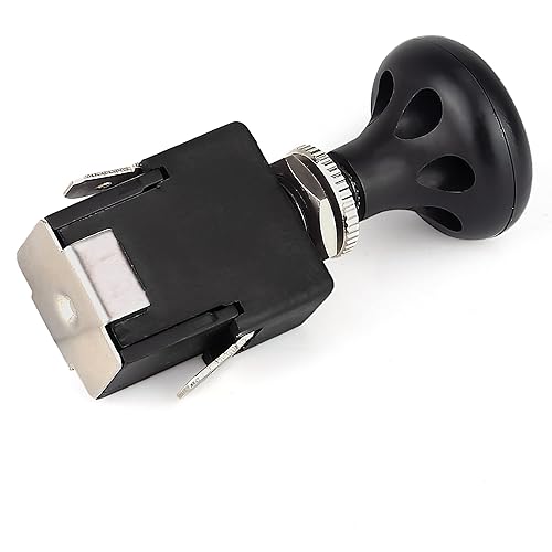 Miniatura 3 de 10L0L Botón de interruptor de faros delanteros para carrito de golf para Yamaha, Club Car, EZGO, estilo Push Pull Style, interruptor de luz de