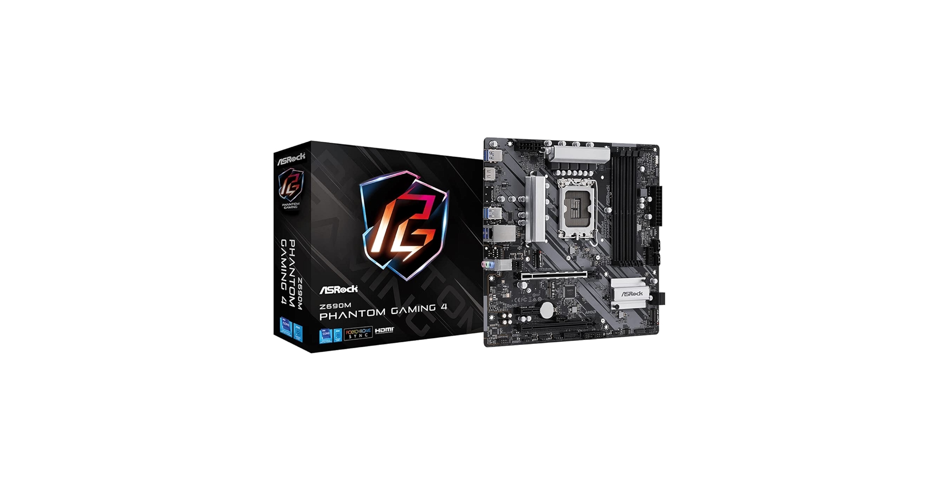 Amazon.com: ASROCK Z690M Phantom Gaming 4 Supports 12th Gen