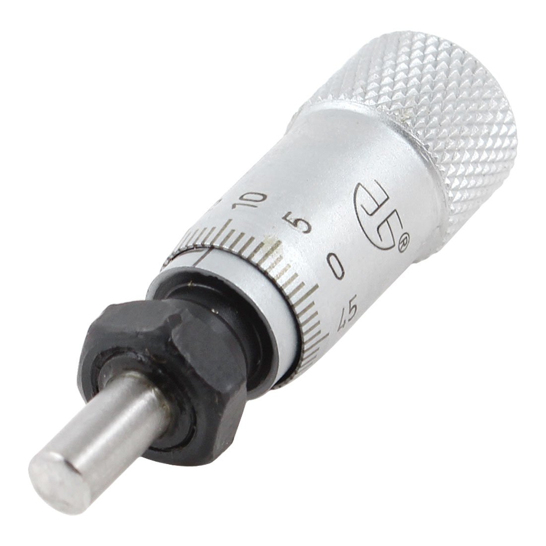 Aexit 0.01mm Accuracy Measuring tools 0-6.5mm Thread Round Micrometer Head 36mm Length Model:29as431qo241