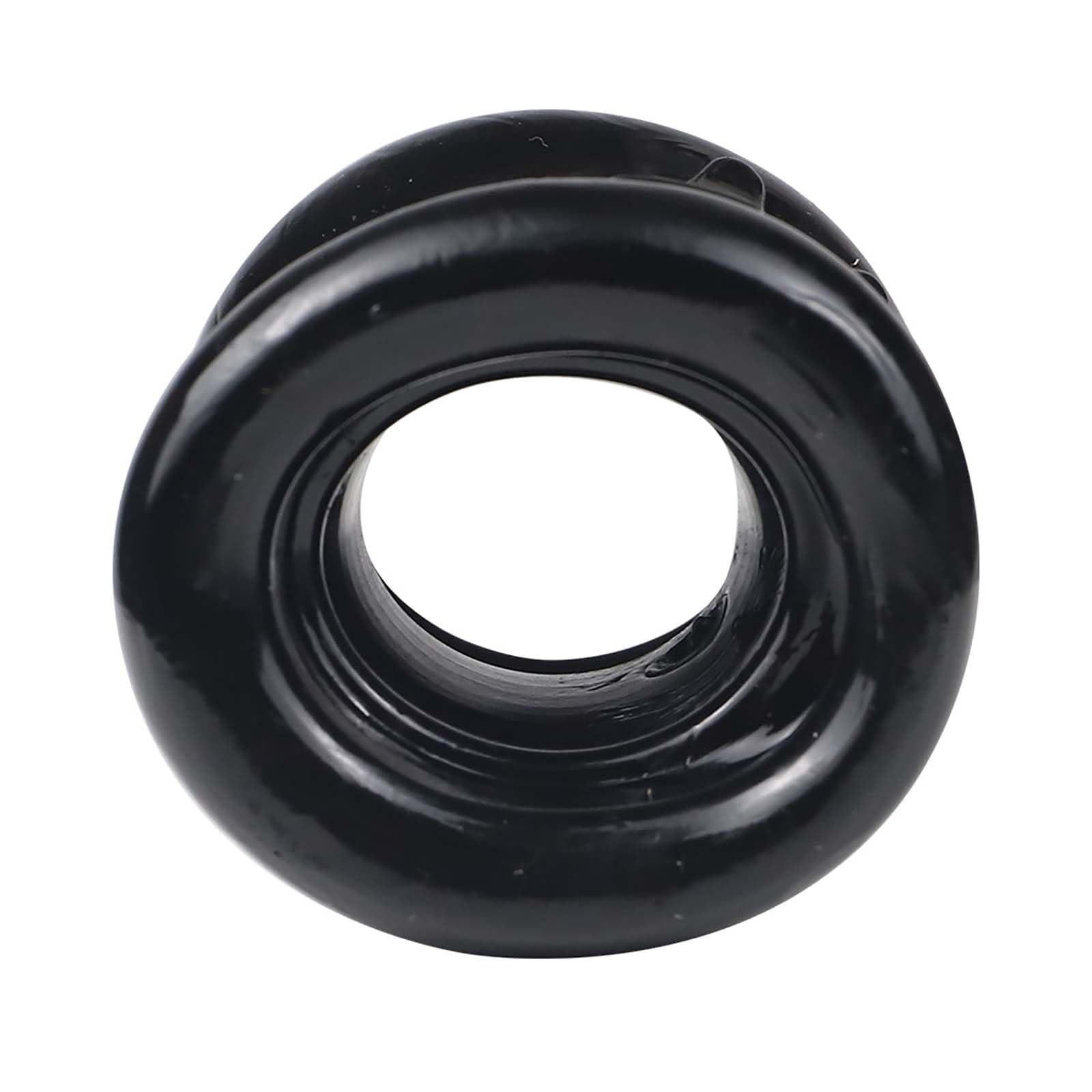 Set di stretching con anelli elastici leggeri e resistenti, anelli morbidi per esercizi da uomo - E65IT (Black)