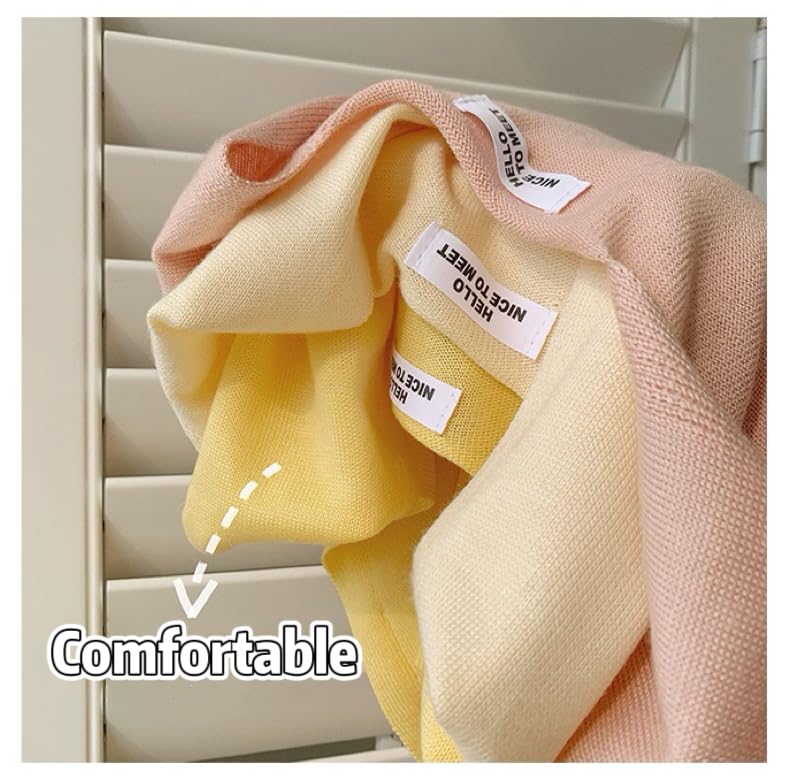 Women's Knitted Sweater Shawl Wrap - Lightweight Scarf/Cape for Downtown Girl, Casual Pashmina Shawls Fashion Accessories4